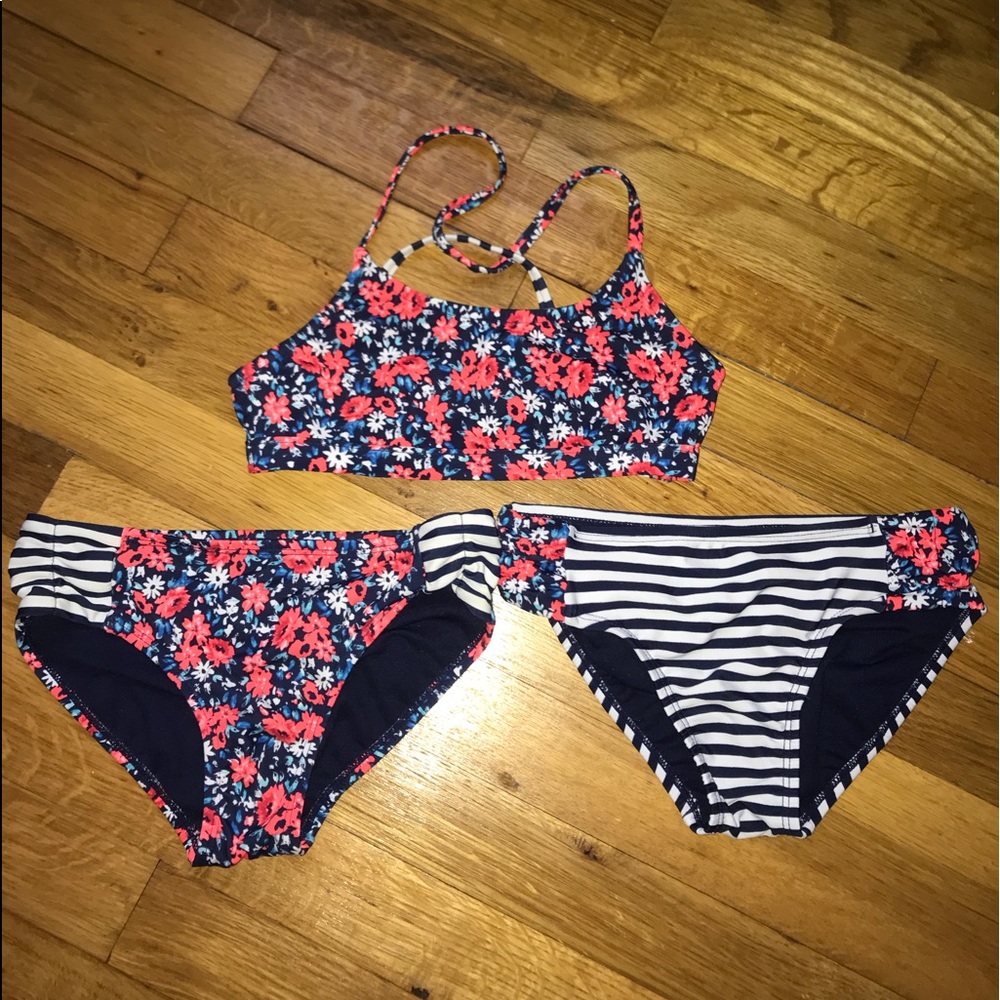 Girls Floral Bikini